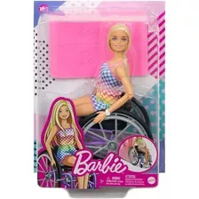 Barbie Fashionista Cadeira De Rodas Loira Mattel Hjt13