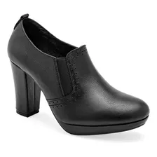 Zapato Tacón 9cm Dama Principessa 1607 Negro 2-6 *920-932 T2