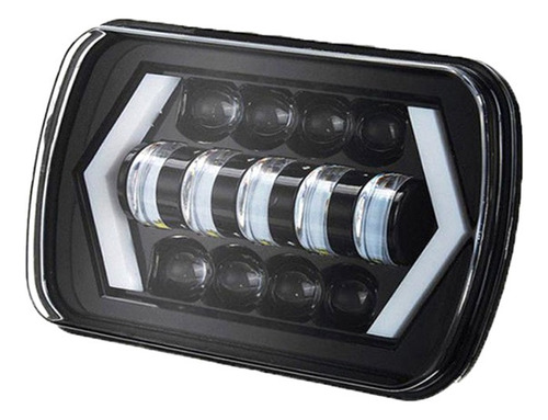 Foto de Faros Led Para Jeep Cherokee Xj Wrangler Yj, 55w, H4