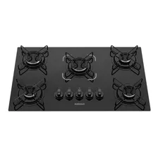 Cooktop A Gás 5 Bocas Itatiaia Essencial, Mesa De Vidro Temp