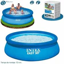 Piscina Familiar Intex 305 Cm X 61 Redonda Inflable