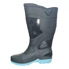 Botas Bota Motera Pvc Lluvia Moto Liviana Colores Mujer