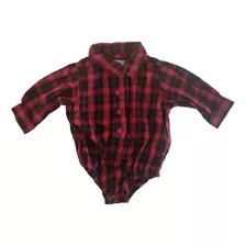 Body Camisa Leñadora Bebe