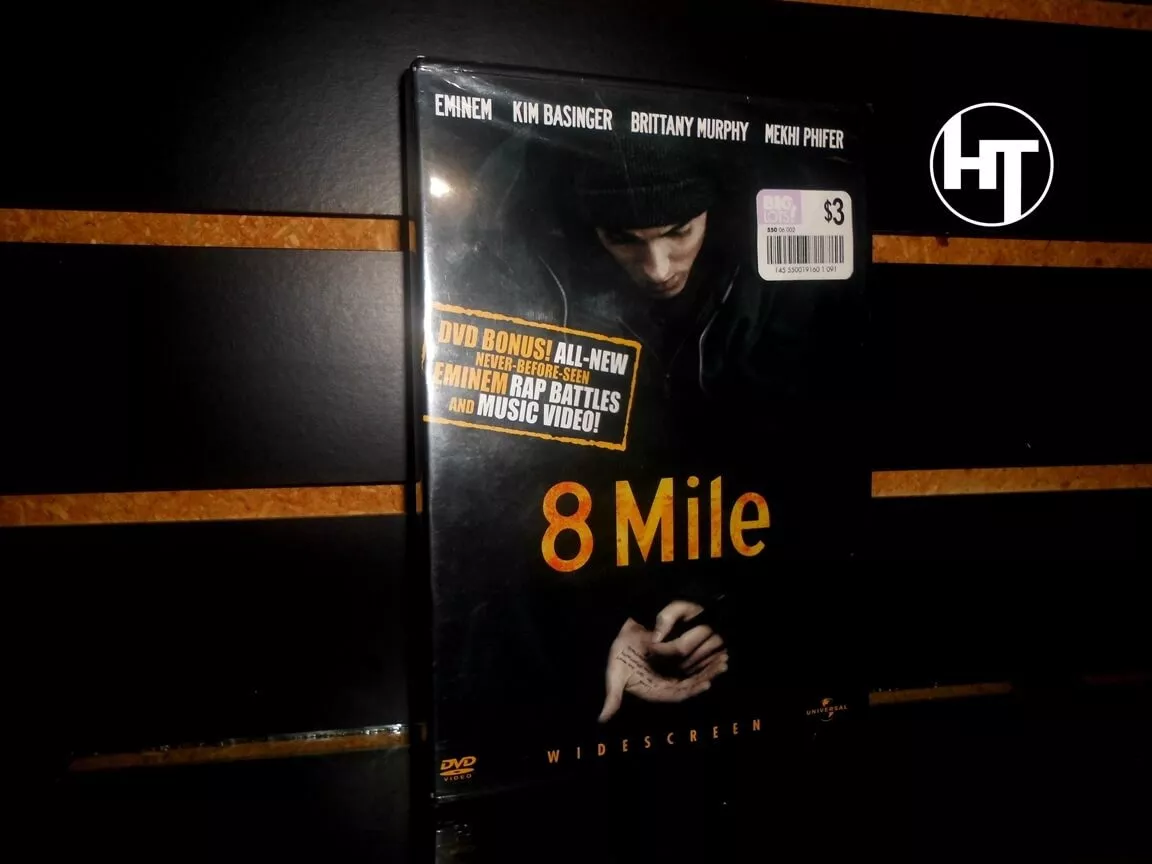 Eminem, 8 Mile, Pelicula, Dvd, Original, Nueva, En Espa