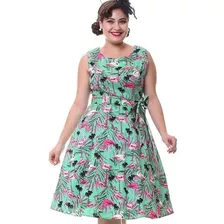 Vestido Retrô Vintage Anos 50 Anos 60 Rodado Rockabily Hepburn Godê Pin Up Do P Ao Plus Size