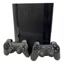 Playstation 3 Super Slim 500gb Standard + 2 Controle + 