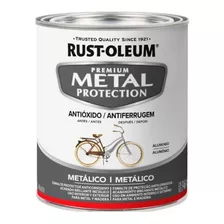 Esmalte Anticorrosivo Metal Protection Aluminio Metal 946 Ml Color Aluminio Metalico
