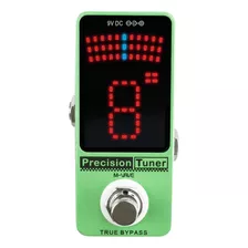 Pedal Afinador De Precisión M-vave Para Bajo De Guitarra Cro