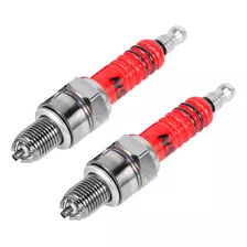 Pacote De 2 Velas De Ignição Racing 3 Electrode A7tc Para 50