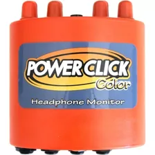 Amplificador De Fone Ouvido Power Click Db 05 Color Laranja