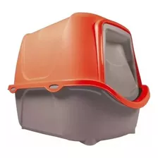 Baño Para Gatos 55x39x39cm Rojo Mas Envio