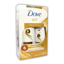 Kit Dove Shampoo 400ml + Condicionador 200ml Óleo Nutrição 