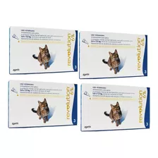  Anti Pulgas Revolution 45 Mg Gatos Até 7,5 Kg 12 Pipetas