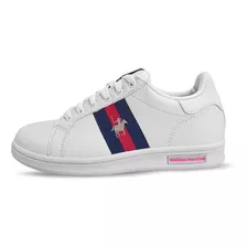 Tenis Polo Club Sneaker Blanco Urbano Casual Confort