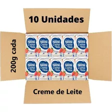 Kit 10 Creme De Leite 200g Cada