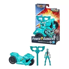 Power Rangers Dino Fury Com Veiculo Verde - Hasbro F4214