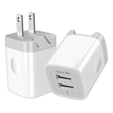 Cargador De Pared Usb, Adaptador De Cargador Plegable, Ailki