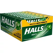 Drops Halls Menta Com 21 Unidades