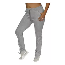 Calça De Moletom Feminina Skinny Slim Swag Casual Sports