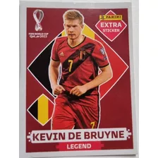 Kevin De Bruyne Figurinha Legend Bordo Qatar 2022 Original