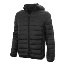 Campera Invierno Abrigo Liviana Capucha Microfibra Importada