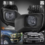 For 17-19 Ford F250 F350 Xl Xlt Pair Black Projector Hea Rzk