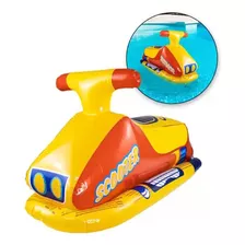 Boia Inflável Modelo Jet Ski Scooter Colors 91x51cm Brizi