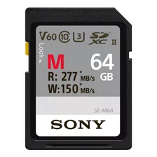 Cartão De Memória Sony Sf-m64 Series 64gb