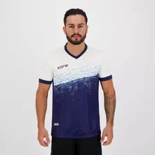 Camisa Ícone Sports City Azul E Branca