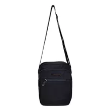 Morral Cecchini Chico Práctico Uso Diario Tendencia Morralci Color Negro Pc10ce