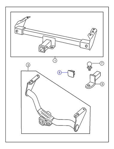 Tapn Jaln Arrastre Logo Carnero Dodge Ram Dakota Ram 2011 Foto 6