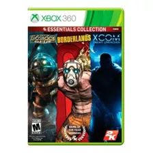 Jogo Essentials Collection Xcom+boardlands+bioshock Xbox 360