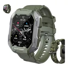 Smartwatch Militar Xtreme 43mm + Pulseira Extra Camuflada