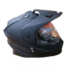 Casco Multiproposito Hro Mx_330 Solid Negro Mate Rider One