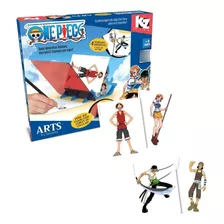 Brinquedo De Desenhar Arts Kit Anime One Piece Para Crianças