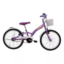 Bicicleta Aro 20 Feminina Fashion Lilas