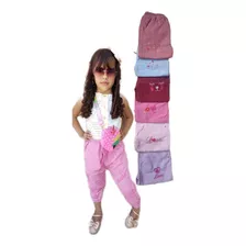 Calças Feminina Brim Jogger Kit Com 5 Unidades