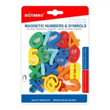 Numeros Y Simbolos Magneticos De Plastico