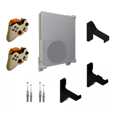 Kit Suporte Xbox One X Parede 1 Console E 2 Controle