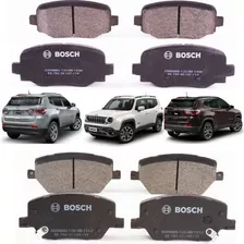 Kit Pastilha Freio Diant Tras Jeep Renegade 2017 2018 Bosch