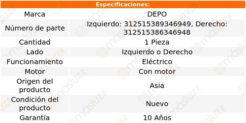 Faro Izq O Der Electrico C/motor P/foco Xenon Bmw X5 11/13 Foto 4