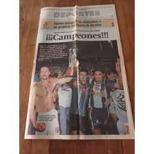 Talleres Campeon Conmebol 1999 - Diario La Voz Del Interior