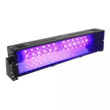 Super Refletor Luz Negra 33cm Deltrônica 12 Led Lâmpada Neon