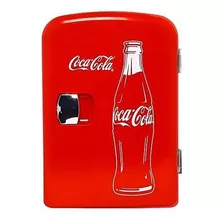 Mini Heladera Coca 4 Lts 6 Latas Maquillaje Alimentos 12v §