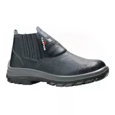 Bota Com Bico De Aço Elástica Solado Pu Tam 36 Tp081 Cartom