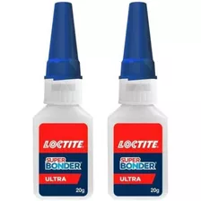 Kit 2 Colas Super Bonder Loctite Ultra Forte 20g Multiuso