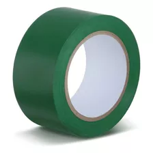 Fita Demarcação De Solo 48mm X 30 Metros Colorida Verde