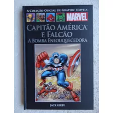 Coleção Oficial De Graphic Novels: Capitão América E Falcão Nº 36 Salvat 2017 Capa Dura