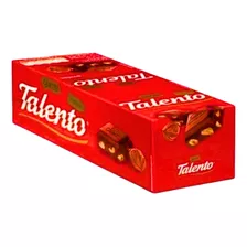 Chocolate Talento Avelãs Garoto- 1 Cx C/ 15un De 25g Cd