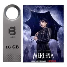 Memoria 16 Gb Con Serie Completa Merlina Español